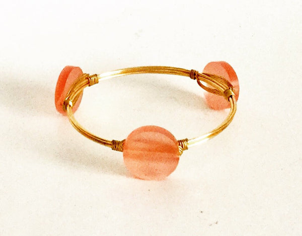 the BOBBY Bangle with Resin