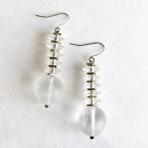 the ZERO || Upcycled Drop Earrings